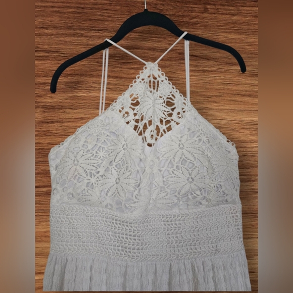 **Summer Dress Sale** Lace Halter High-Low Dress Women XL - NWT - Picture 2 of 6